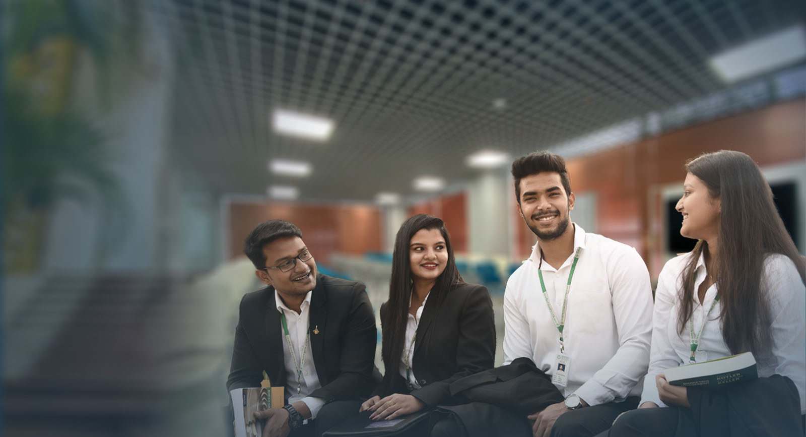 KIIT students in a professional learning environment